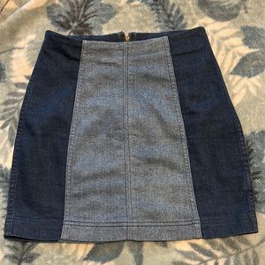 Free People Denim Skirt